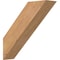 Ekena Millwork 5 1/2"W x 20"D x 20"H Traditional Smooth Knee Brace, Western Red Cedar BRC06X20X20TRA00SWR - alternate 1